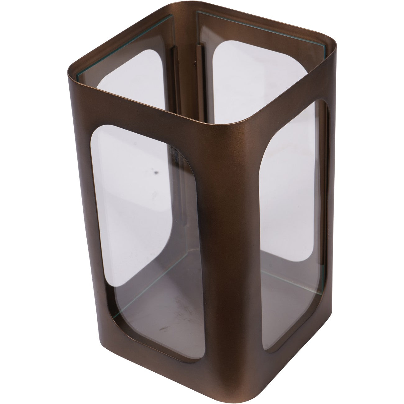 Thorpe Metal and Glass Hurricane Small 28cm