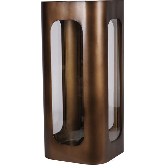 Thorpe Metal and Glass Hurricane Medium 53cm