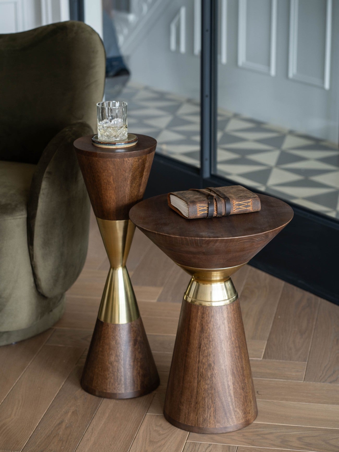 Amalfi Wooden Side Table