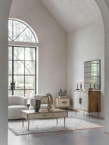 Luna Occasional Chair in Boucle Cream