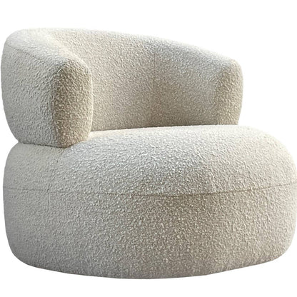 Luna Occasional Chair in Boucle Cream