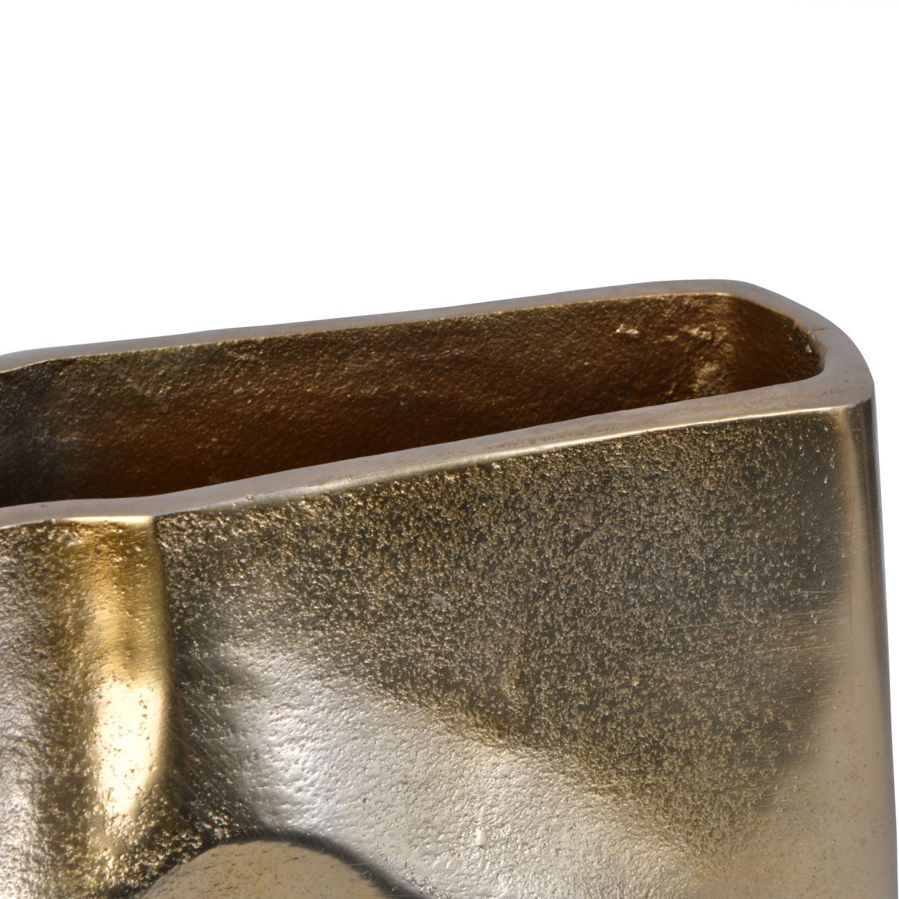 Maximalist Gold Lip Vase