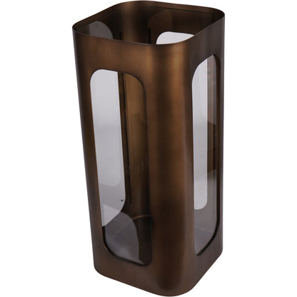 Thorpe Metal and Glass Hurricane Medium 53cm