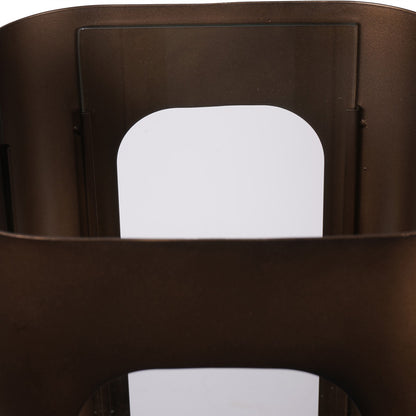 Thorpe Metal and Glass Hurricane Medium 53cm