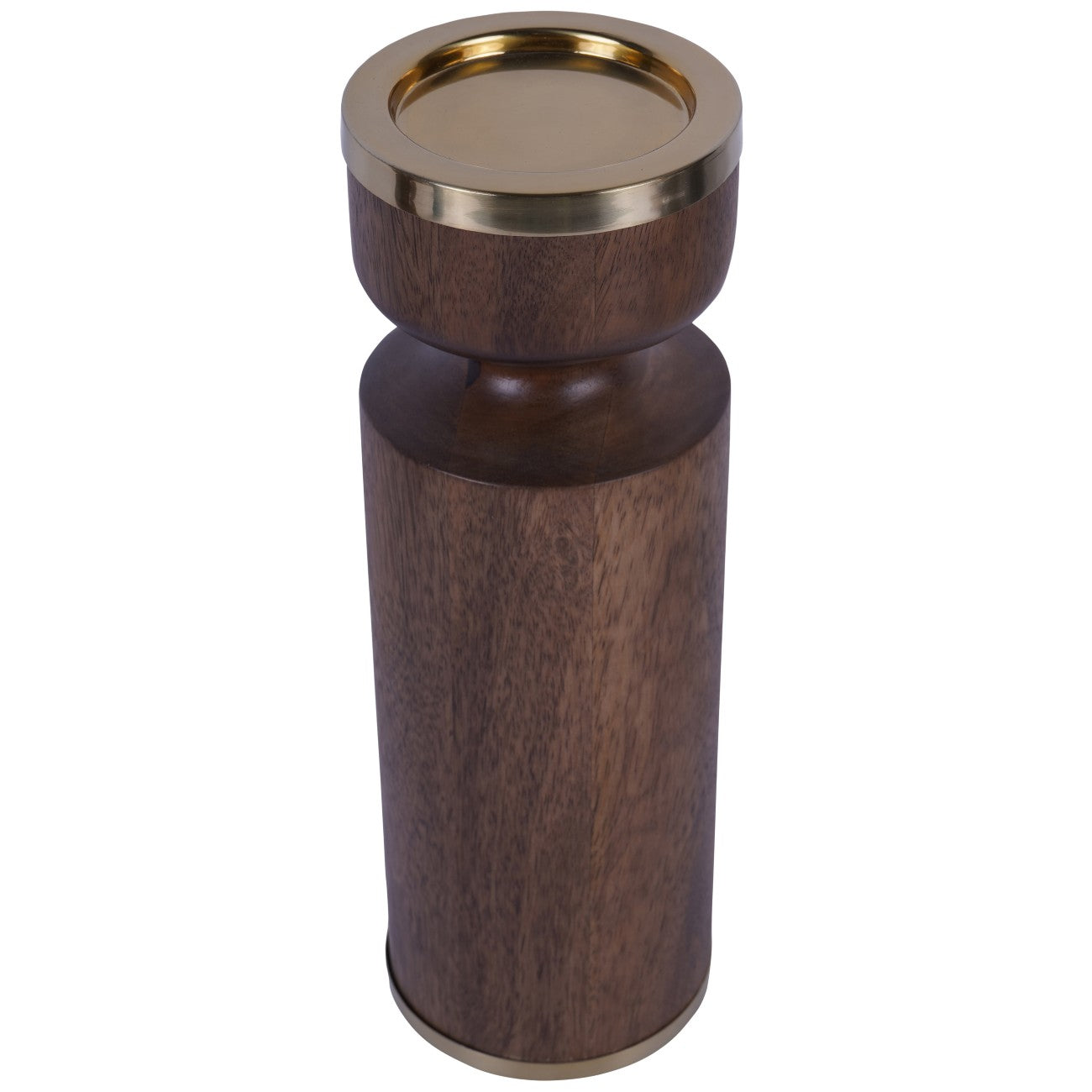 Amalfi Wooden Pillar Holder 31cm