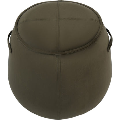 Bingham Upholstered Stool Velvet Green