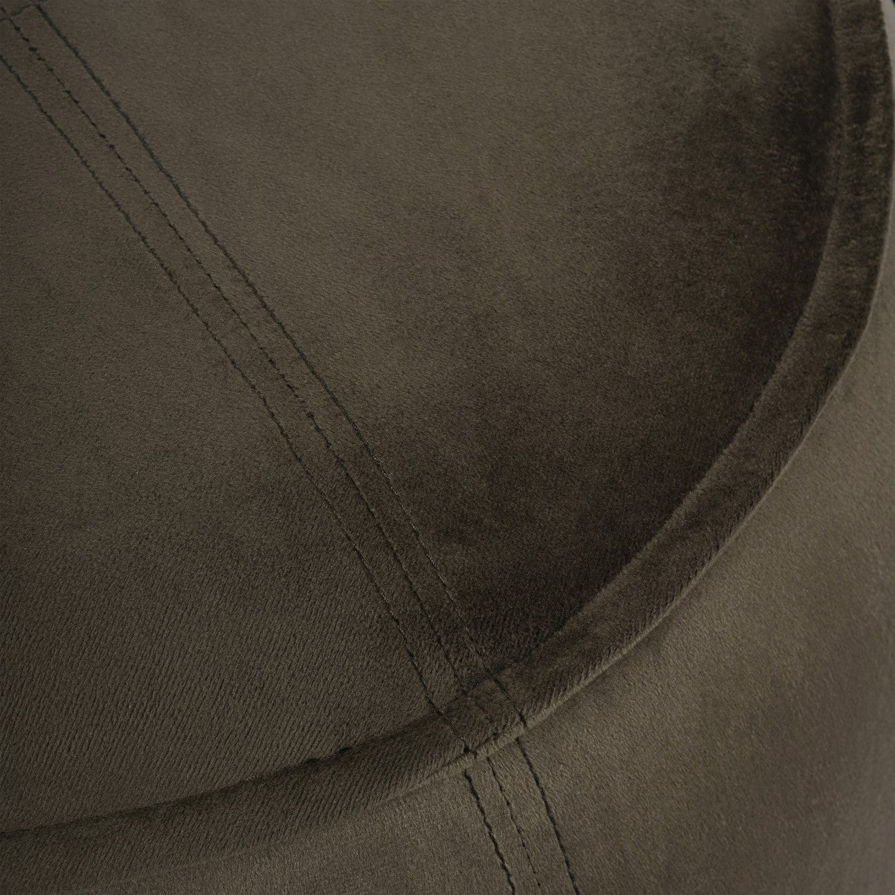 Bingham Upholstered Stool Velvet Green