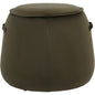 Bingham Upholstered Stool Velvet Green