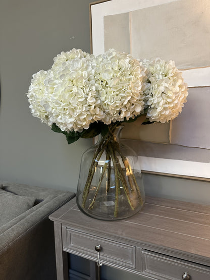 Shabby Green Hydrangea Bouquet