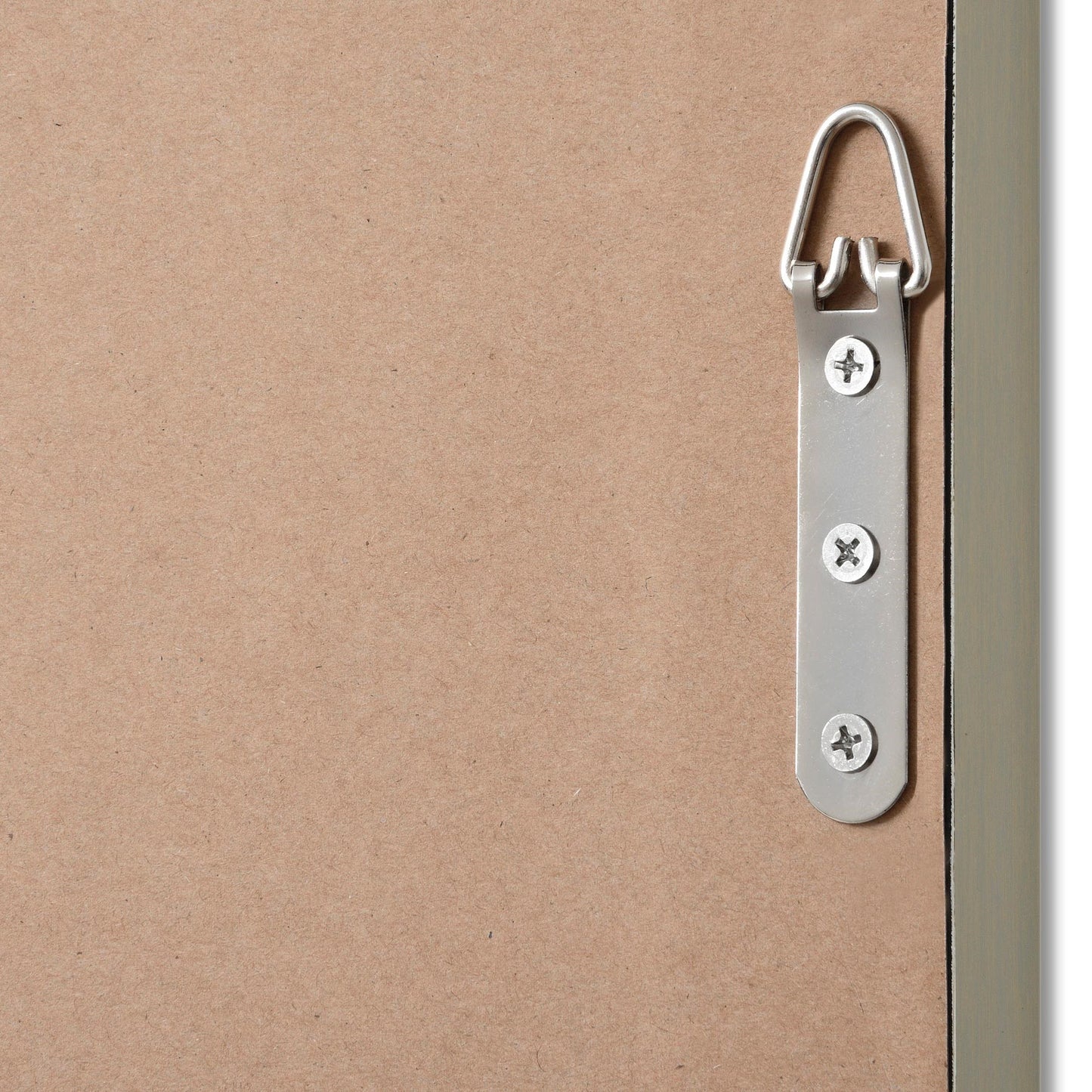 Highland Cow Left Facing Glass Image with Silver Frame